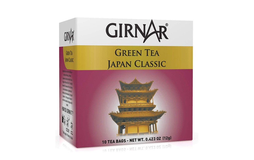 Girnar Green Tea Japan Classic    Box  10 pcs